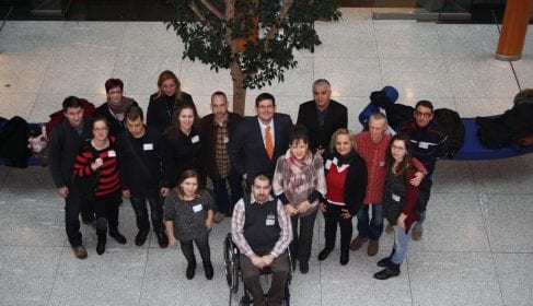 Fogyatékkal élő ifjúsági vezetők tanácskoztak az Európai Parlamentben